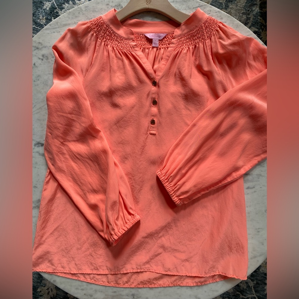 Lilly Pulitzer Elsa Silk Top